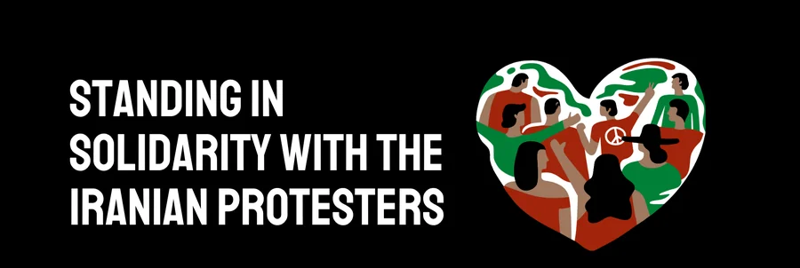 Standing in solidarity with the Iranian protesters